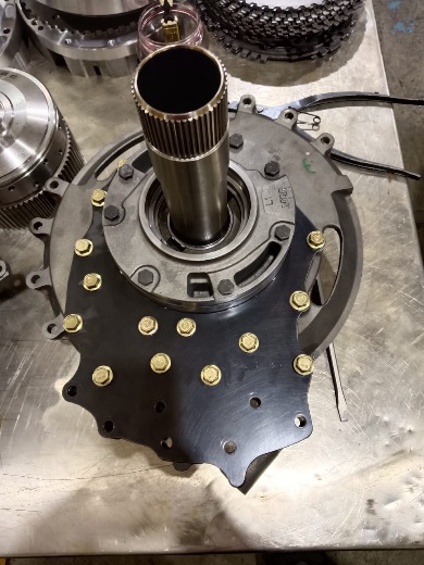 Flex plate and output shaft assembly