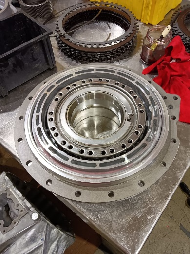 Geartrain module ready for installation